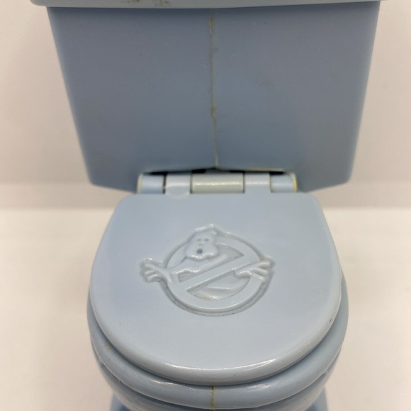 Vintage Ghostbusters Fearsome Flush Toilet Action Toy 1989 - Picture 5 of 14